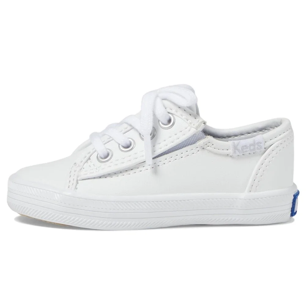Keds Kickstart Jr Sneakers Toddlers US 7 M White Round Toe Casual Shoes ZOGG3242